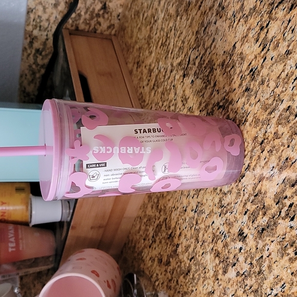 Starbucks Pink Leopard
